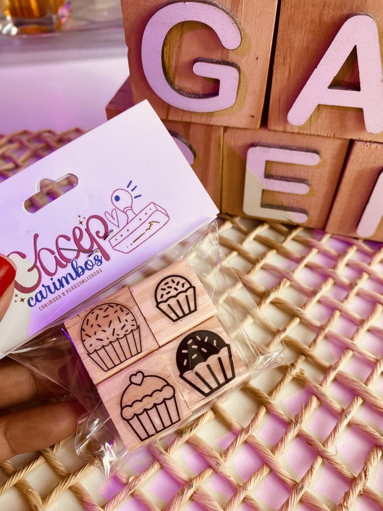 Kit Carimbos Brigadeiros Gacep Carimbos Personalizados