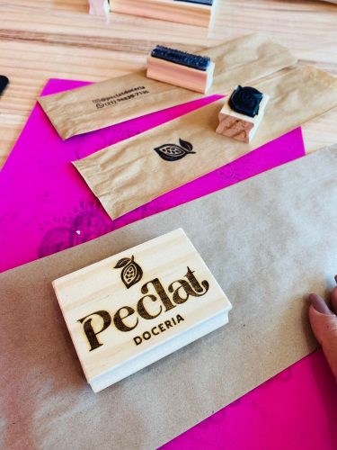 Carimbo Personalizado 8cm - Imagem 2