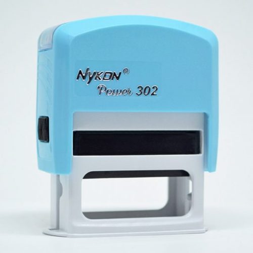 Carimbo Automático 302 Azul Bebê