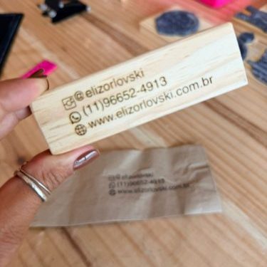 Carimbo Personalizado 3x10cm - Imagem 2
