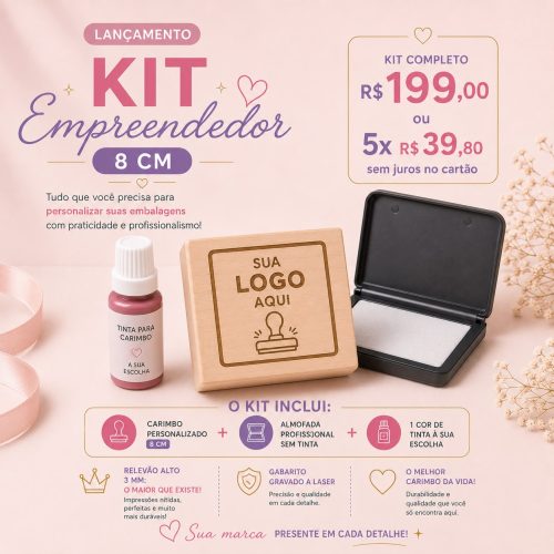 Kit Empreendedor 8cm
