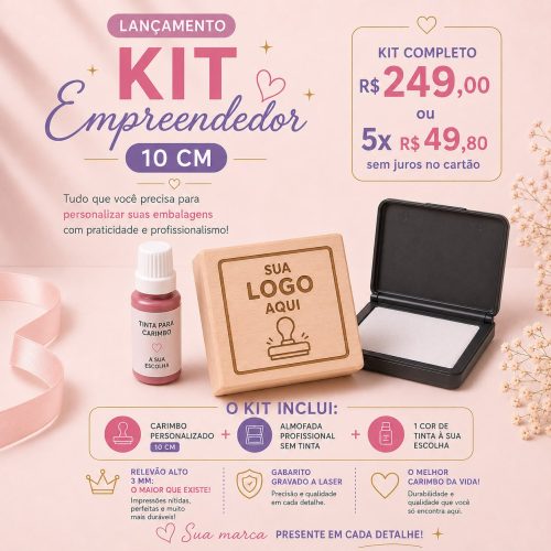 Kit Empreendedor 10cm